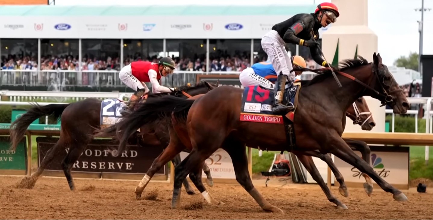 First Woman Trainer Crushes the Derby: GoldenTempo Makes History!