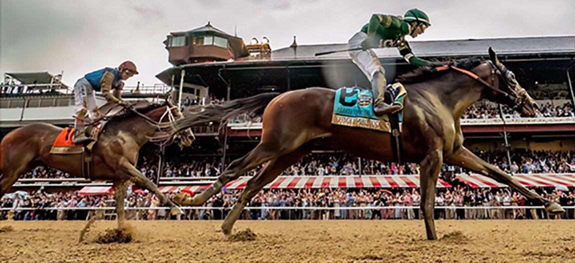 Golden Tempo Charges from Last to First, Wins the Belmont Stakes